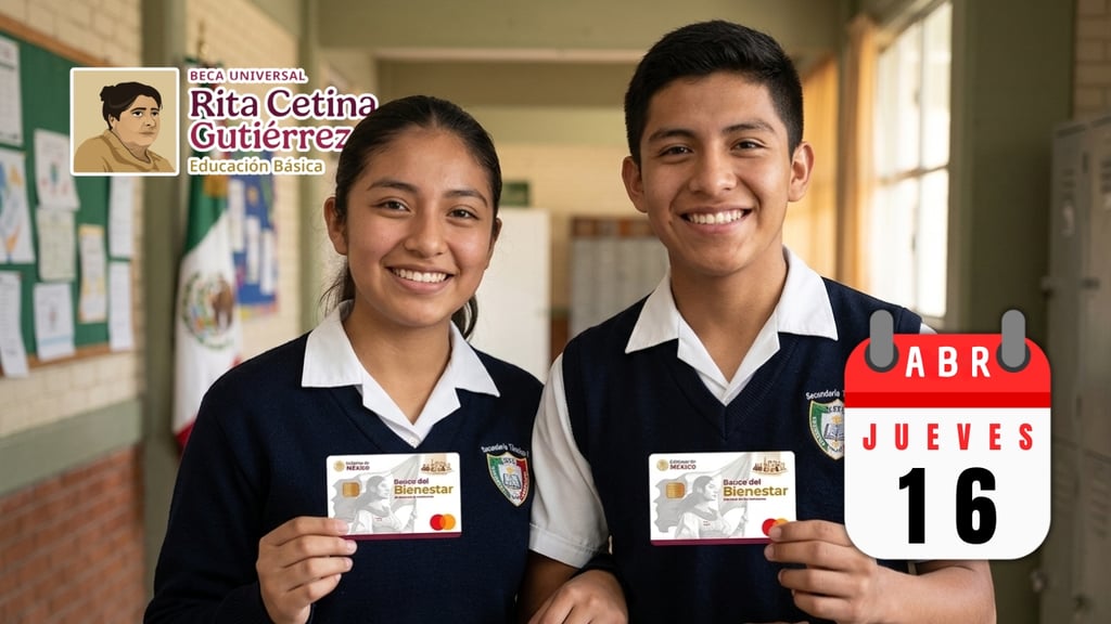 Beca Rita Cetina: estos estudiantes reciben su pago el jueves 16 de abril