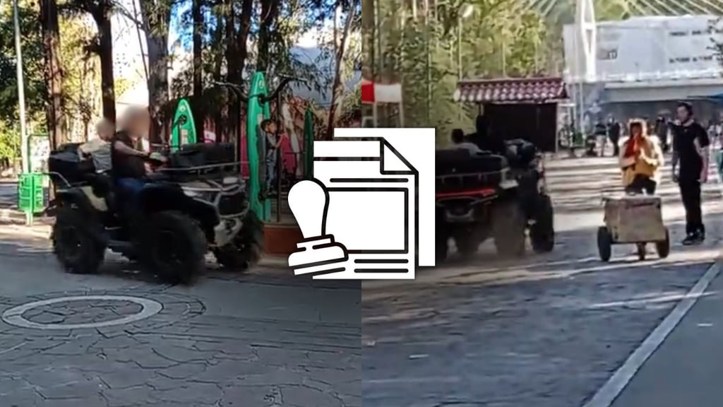 Hombre que circuló en cuatrimoto en Parque Guadiana hará servicio comunitario como sanción
