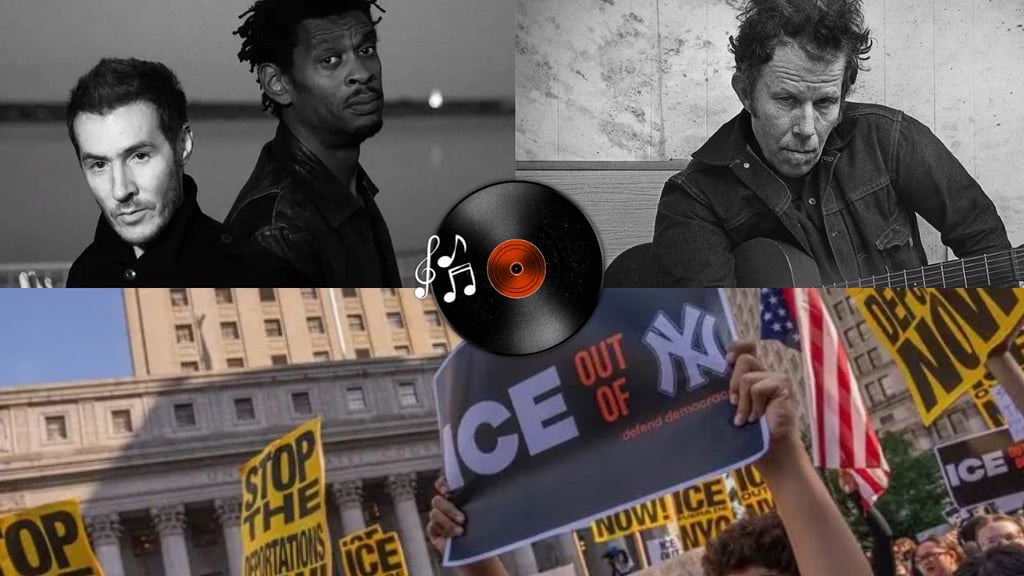 Massive Attack estrena música, en más de una década, con mensaje contra Trump