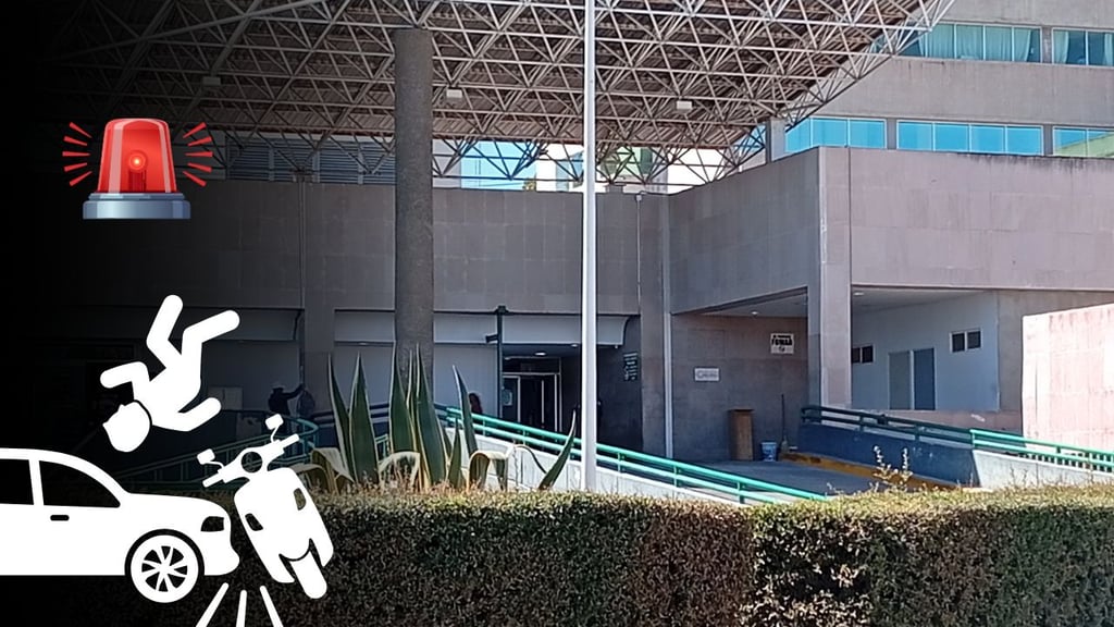 Jeep cierra el paso a motociclista y éste se impacta; sucedió en el Puente de Altamira