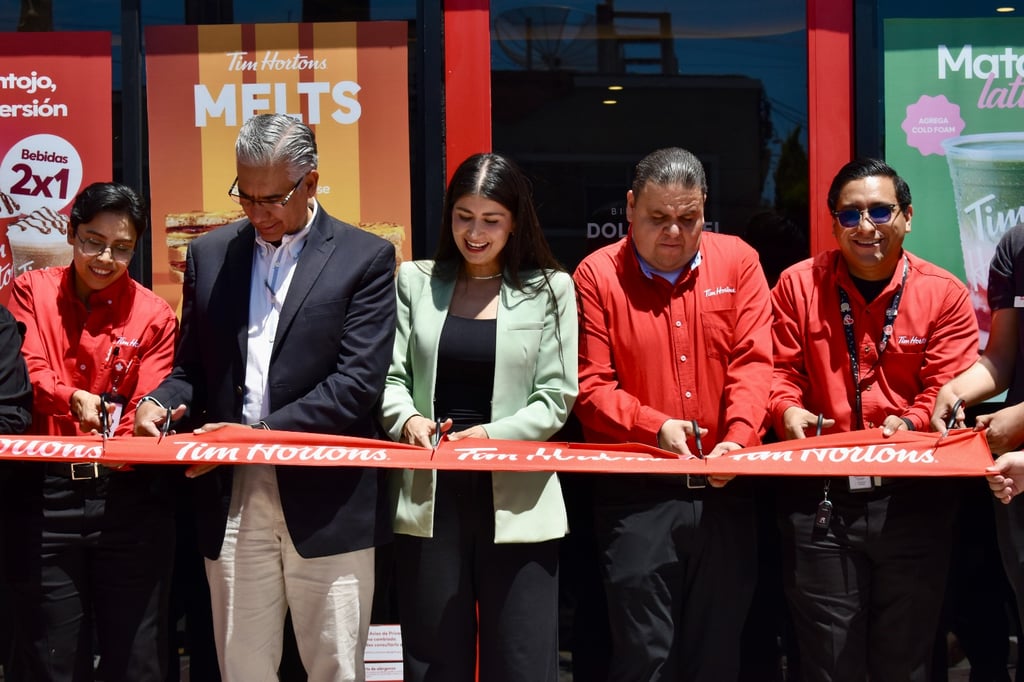 Tim Hortons inaugura sexta sucursal en Durango, ahora en Dolores del Río