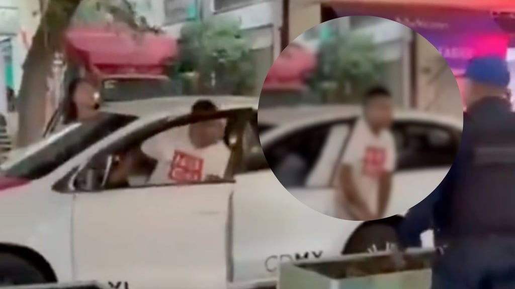 Taxista agresivo es noqueado tras iniciar una pelea en vía pública | VIDEO