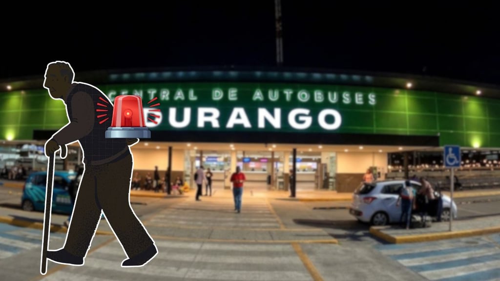 Atropellan a adulto mayor frente a la Central Camionera de Durango