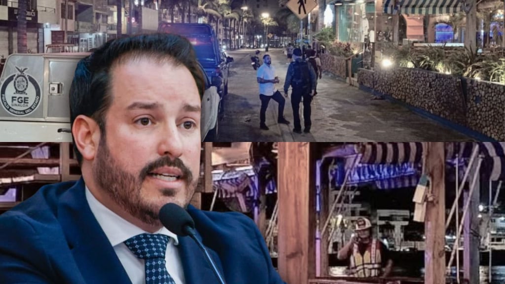 Restaurante incendiado en Mazatlán es de 'Pity' Velarde, exsecretario ligado a caso de Carlos Emilio