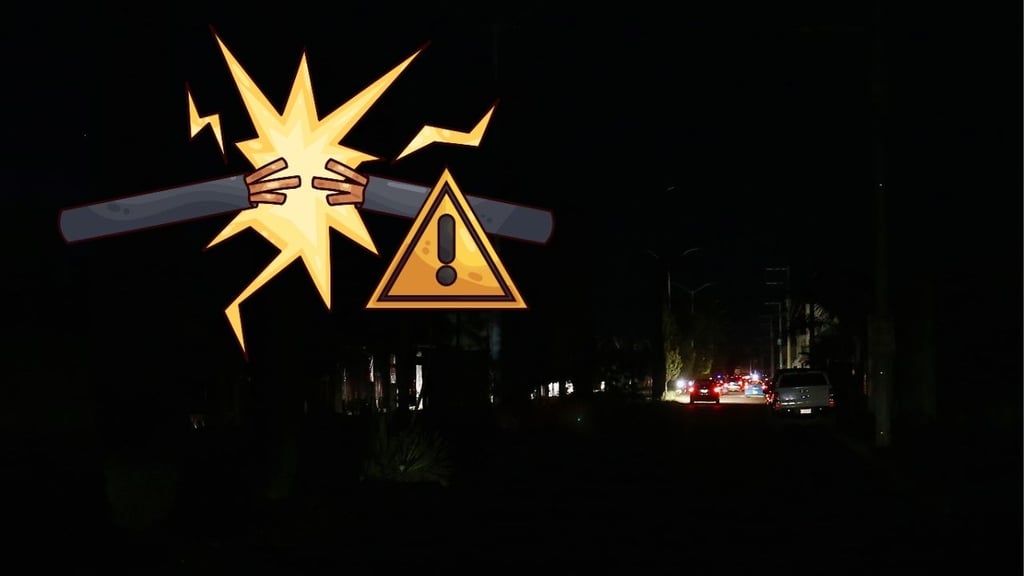 Fallas eléctricas afectan viviendas y vialidades en el suroriente de Durango