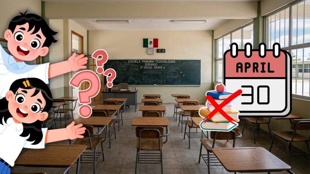 'Megapuente' en Durango: ¿Se suspenderán las clases también el 30 de abril por el Día del Niño?