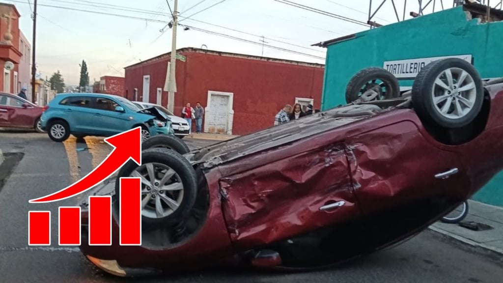 Aumentan 8.1% los accidentes durante vacaciones en Durango y suben 43% las muertes