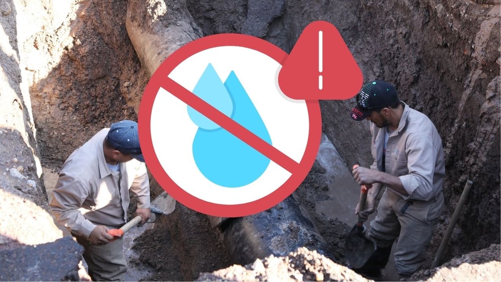 Falla en pozo San Carlos afectará el suministro de agua en 14 colonias de Durango