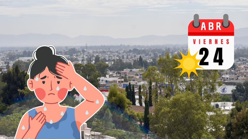 Tras mañana fresca en Durango, ¿qué tan calurosa será la tarde HOY viernes 24 de abril?