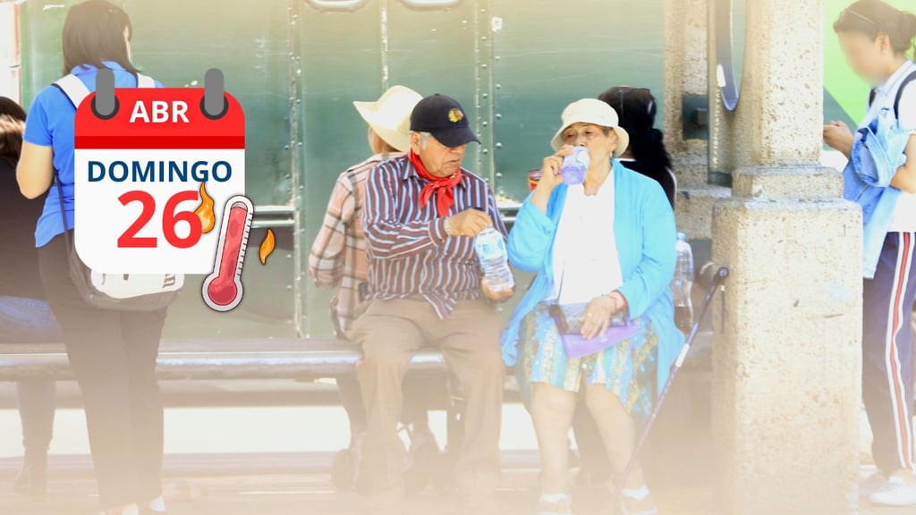 ¡Casi 40 grados para Durango!  Este es el pronóstico del SMN para HOY 26 de abril