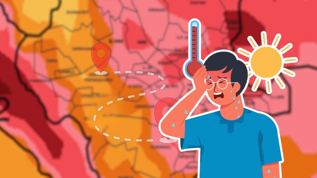 Estos municipios de Durango tendrán temperaturas extremas por onda de calor HOY 26 de abril