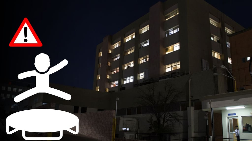 Niña de 3 años cae de un trampolín en salón de eventos de La Ferrería