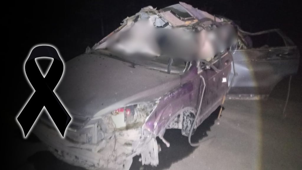 Volcadura cobra dos vidas en Guadalupe Victoria; un hombre está lesionado