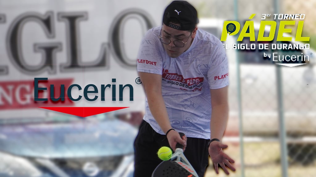 Quedan tres días para inscribirse al Torneo de Pádel de El Siglo de Durango by Eucerin 2026