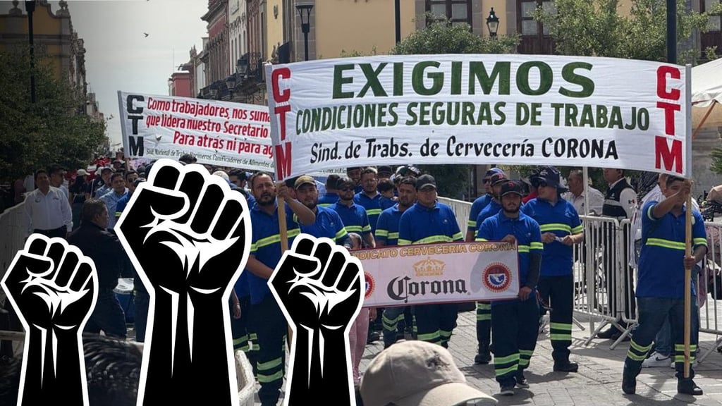 Día del Trabajo 2026: contingentes en Durango piden seguridad, aumento al salario y mejoras en ISSSTE