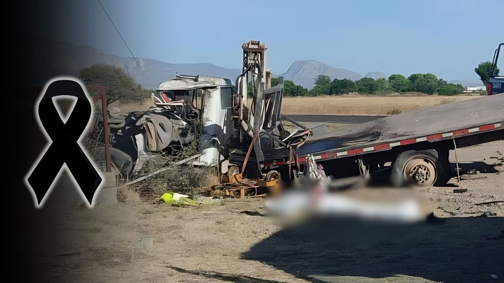 Identifican conductor de camión que falleció tras volcar en carretera de Nuevo Ideal