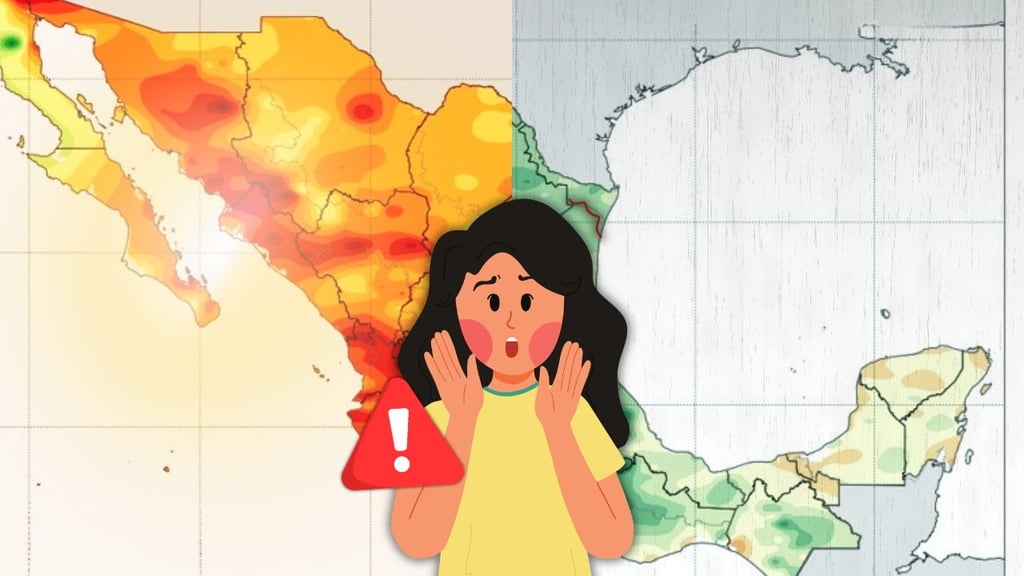 De calor intenso a lluvias con granizo: así será el clima en estos estados del 5 al 10 de mayo