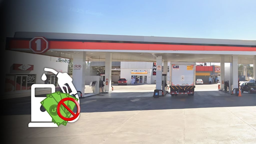 Conductor se da a la fuga tras cargar gasolina y no pagarla en Ciudad Industrial