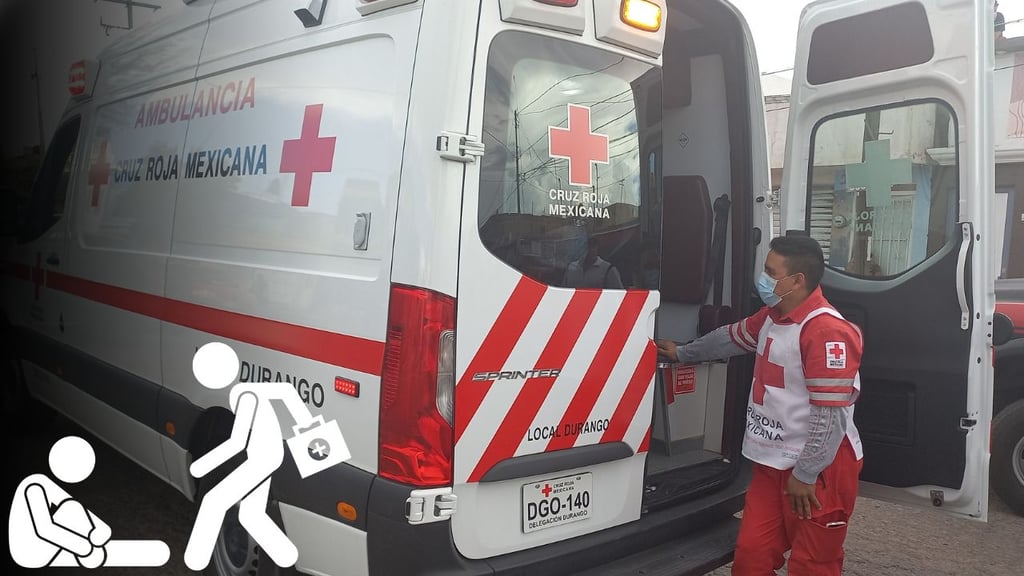 Reportan hombre lesionado en vía pública de Durango; descartan heridas y lo llevan a albergue