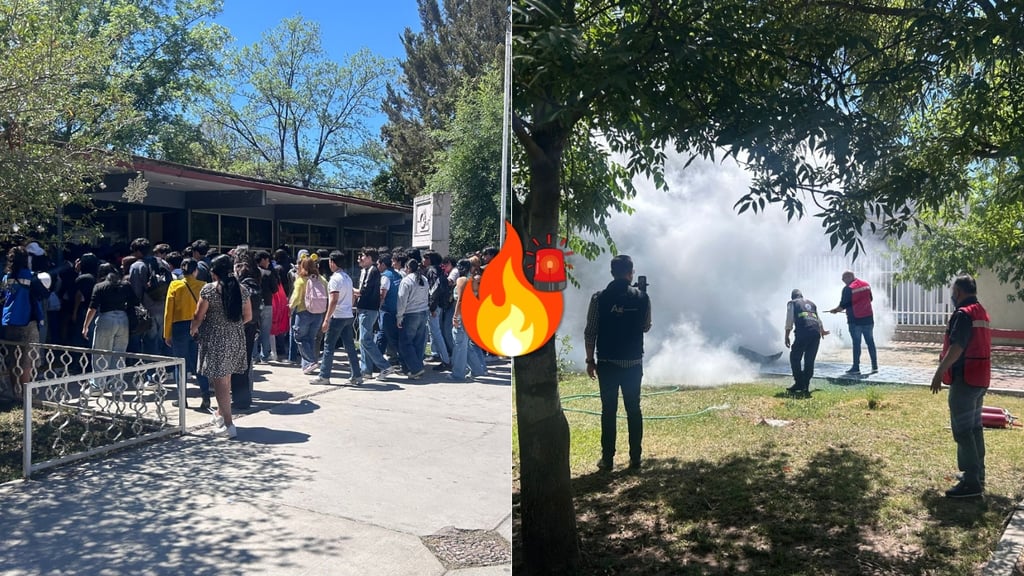 CBTIS 89 participa en Simulacro Nacional con hipótesis de incendio