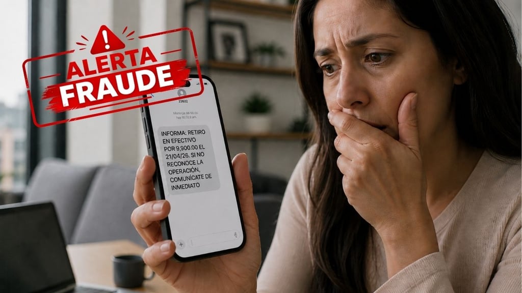 ¡Alerta de fraude!: cuidado con el mensaje de 'retiro en efectivo'; así buscan que caigas