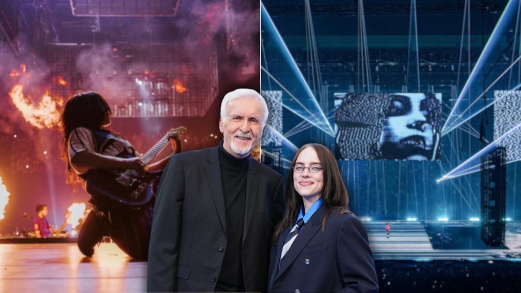 Billie Eilish lanza, junto a James Cameron, película de su concierto