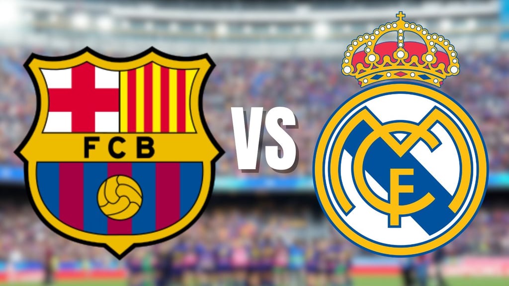 LaLiga: ¿A qué hora y por dónde ver 'El Clásico' Barcelona vs Real Madrid?