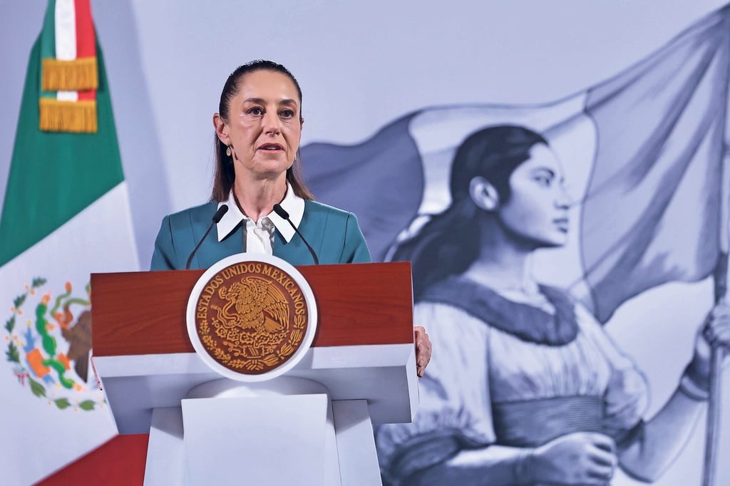 Rechaza Claudia intromisión de EUA en México