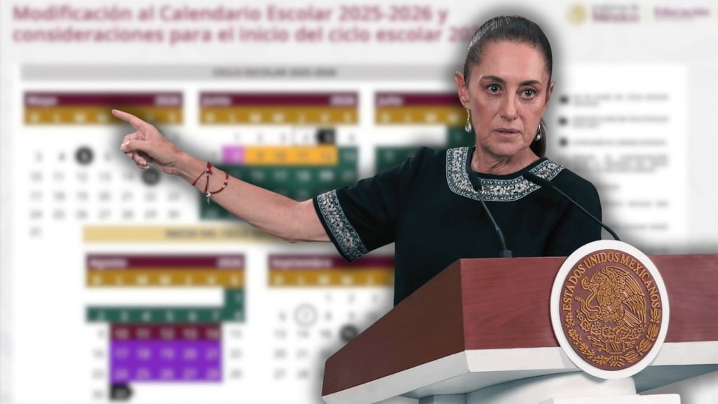 Ciclo escolar 2025-2026: Se trata de 'una propuesta', asegura Sheinbaum tras anuncio de la SEP