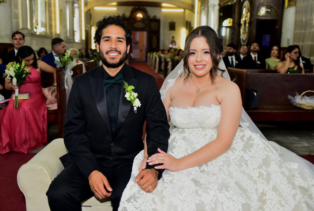 Paloma Aldaba y Luis Daniel González celebran boda religiosa