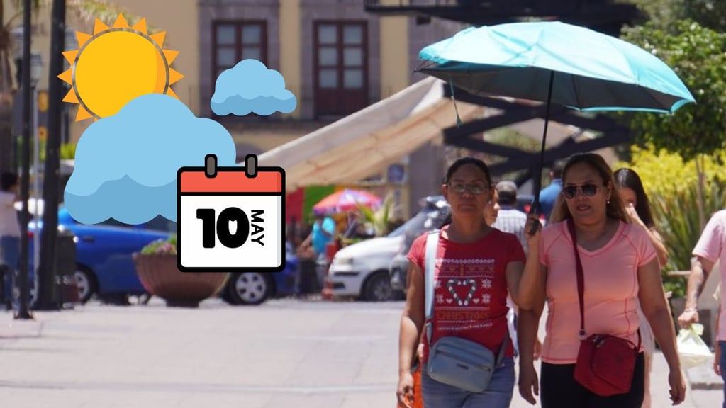 Clima en Durango: este es el pronóstico del tiempo para este 10 de mayo de 2026