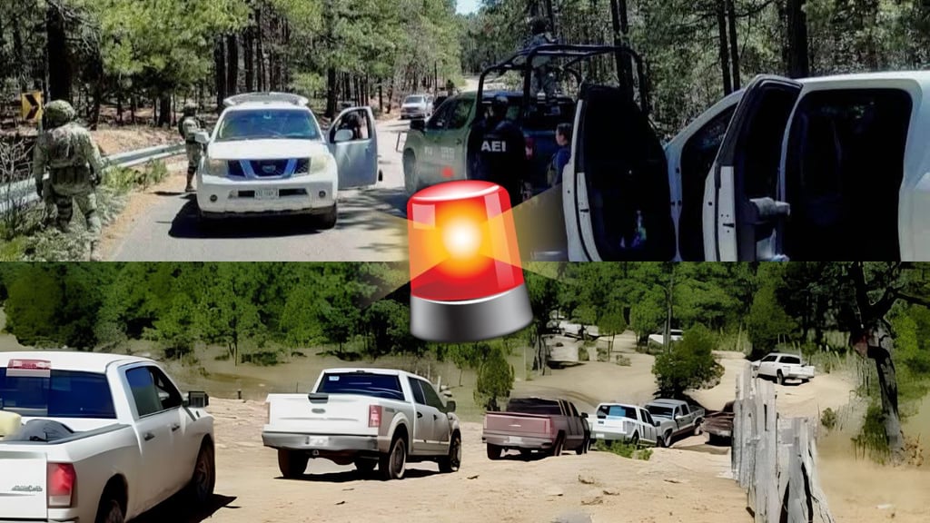 Reportan emboscada a convoy de desplazados de Tamazula; despliegan operativo en Chihuahua