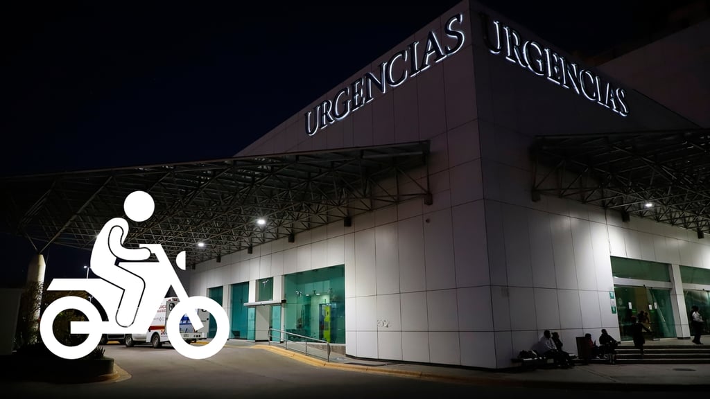 Motociclistas en segundo grado de ebriedad resultan lesionados tras caída en Durango