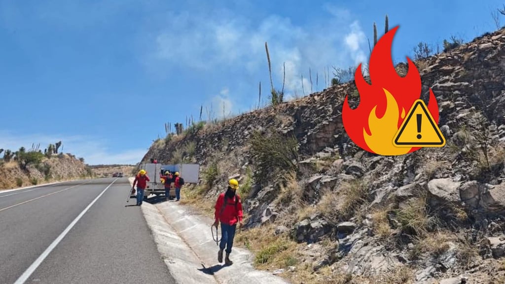 Van siete incendios en el Parque Sahuatoba en este 2026