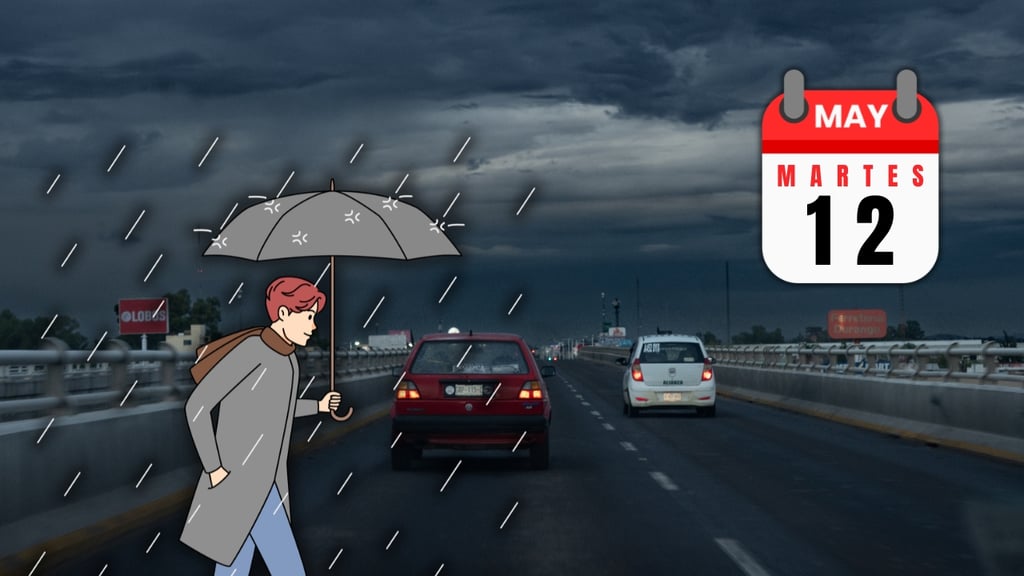 Día nublado y lluvioso en la ciudad de Durango: pronóstico para HOY martes 12 de mayo