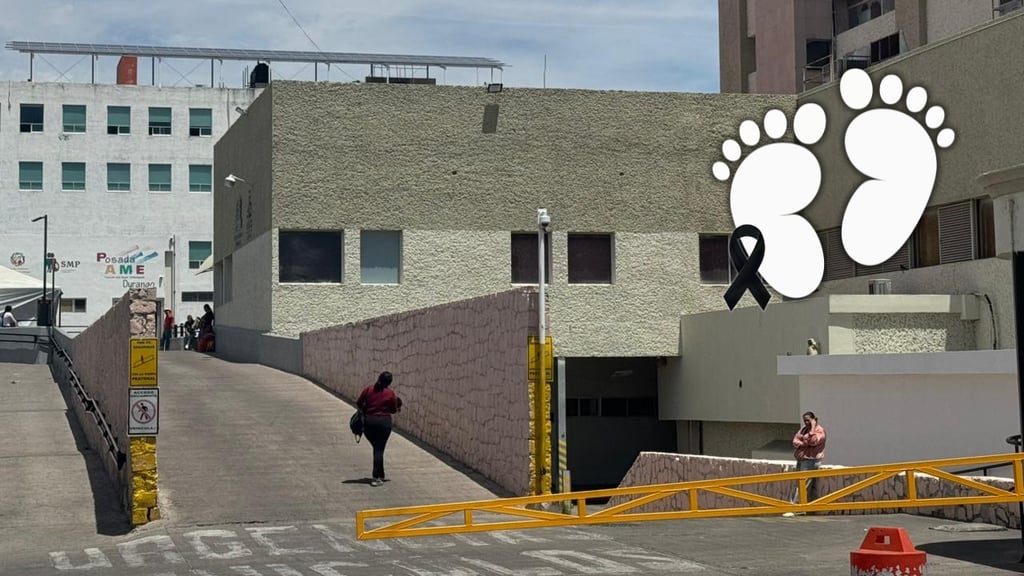 Bebé de 4 días de nacido muere en el Hospital Materno Infantil de Durango
