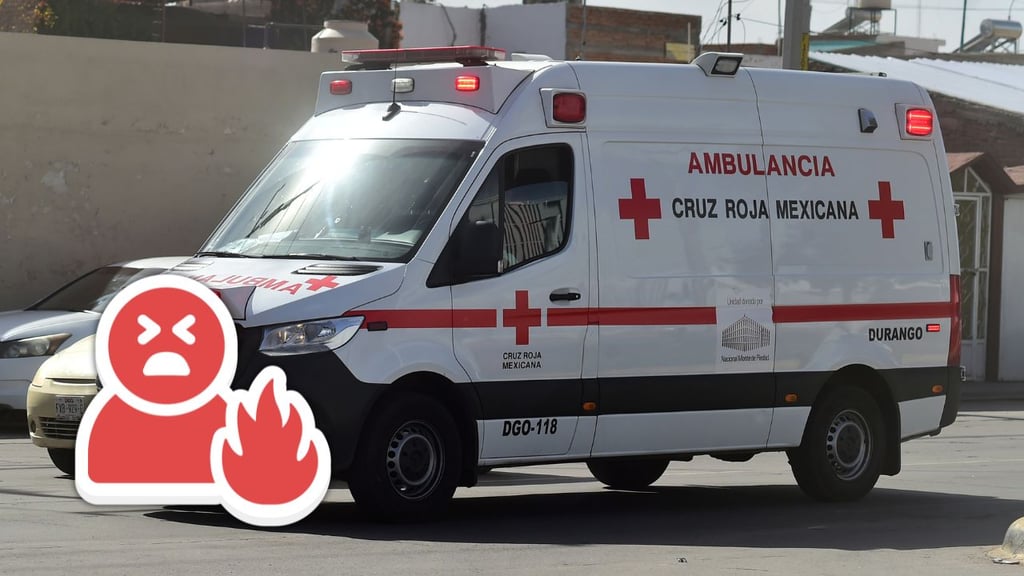 Mecánico sufre quemaduras tras flamazo por fuga de gas en taller de Durango