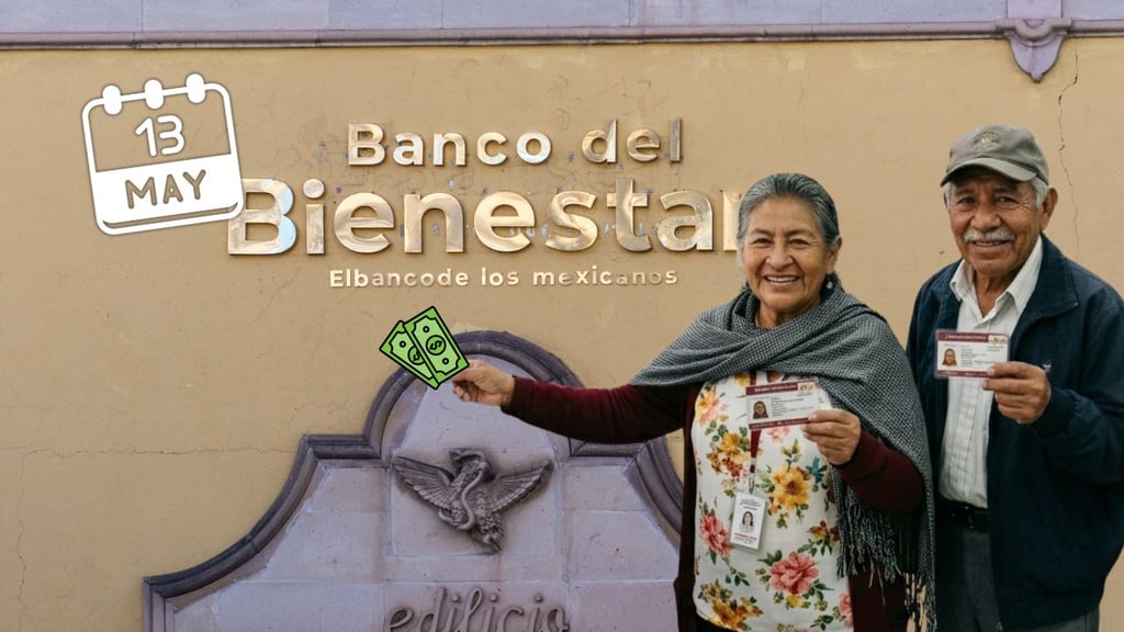 Pensión Bienestar 2026: Estos son los apellidos que cobran  6 mil 400 pesos HOY 13 de mayo
