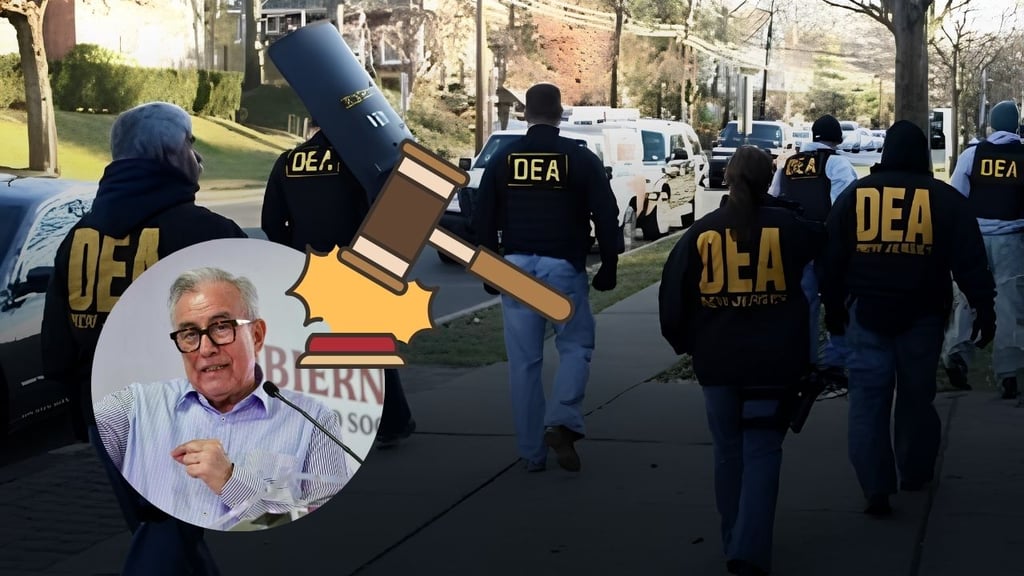 DEA asegura que las acusaciones contra Rubén Rocha Mora 'sólo es el comienzo'