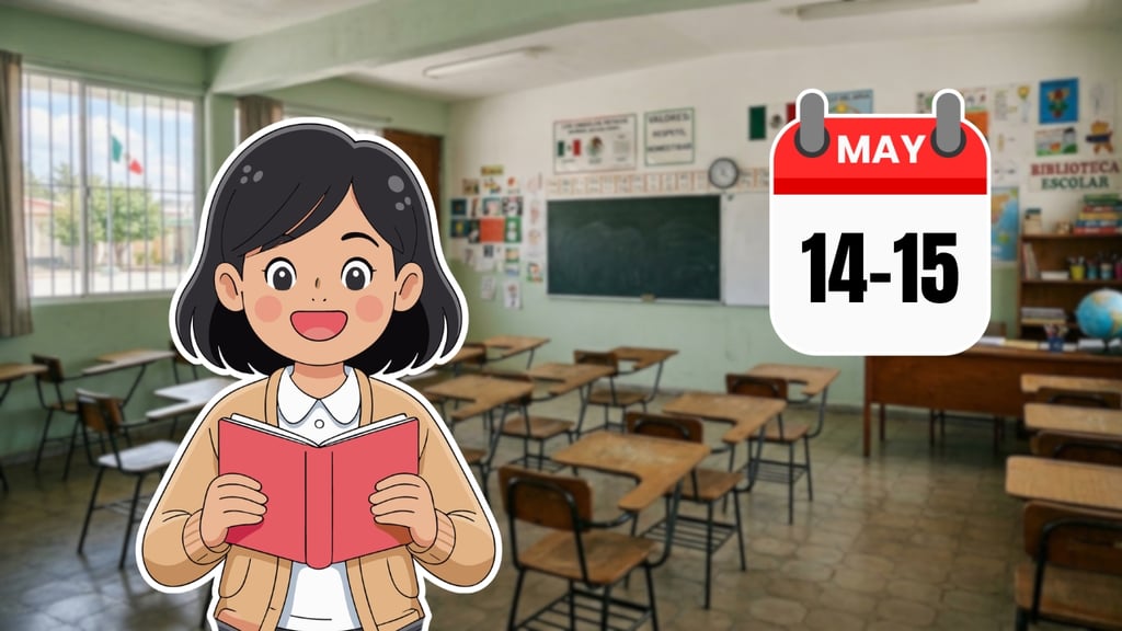 SEP: Megapuente de 4 días, ¿qué estudiantes no tendrán clases el 14 y 15 de mayo?
