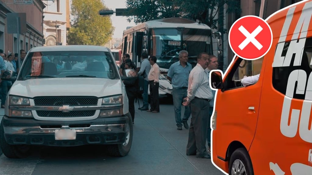 Choferes de Durango se manifiestan en contra de la 'Fosfo Combi'
