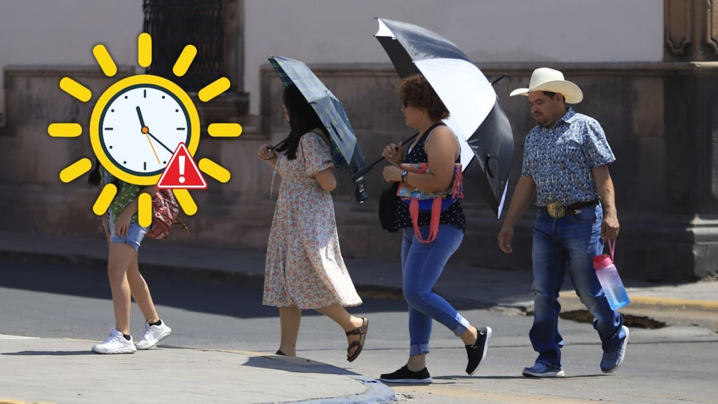 Recomiendan a duranguenses limitar horario en exposición solar y mantenerse hidratado