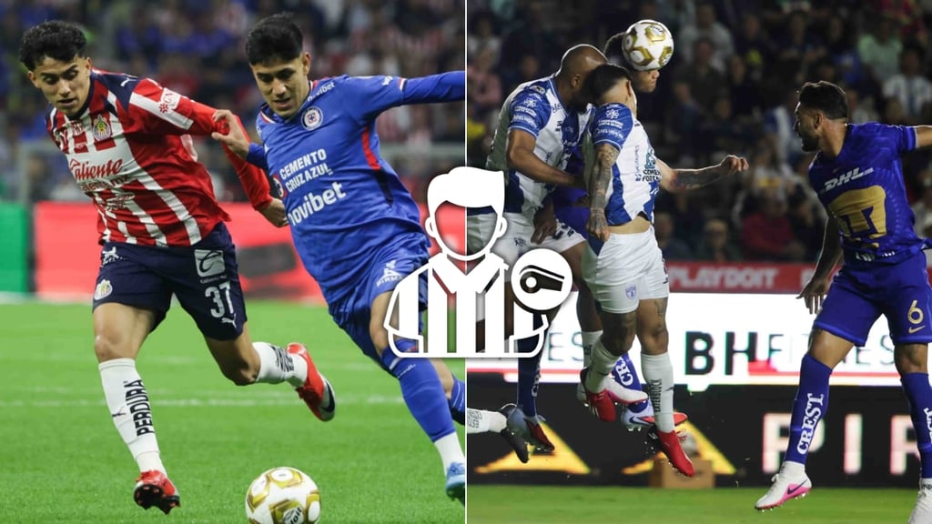 Liga MX: ¿quiénes serán los árbitros para los partidos de semifinal de vuelta? Aquí te contamos