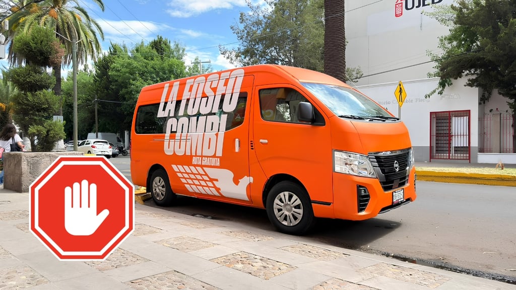 Ordenan retiro de 'Fosfo Combi' por invasión de rutas del transporte público en Durango