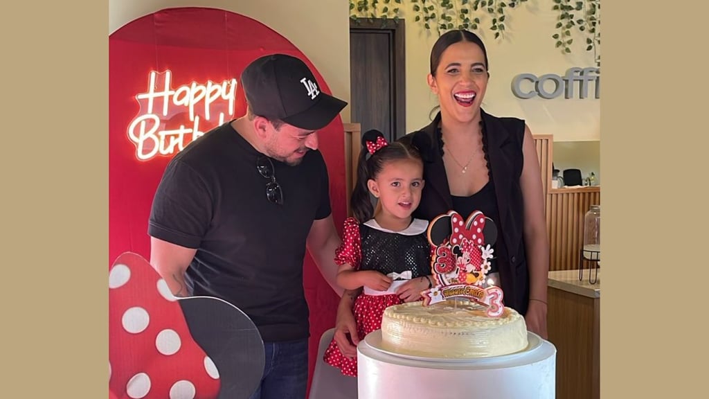 María Emilia celebra sus tres años de vida