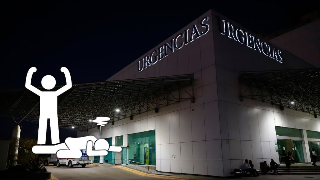 Joven ingresa al HG450 tras ser golpeado