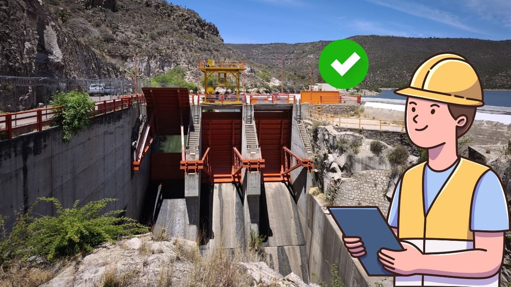 Presa Guadalupe Victoria, con compuertas al 100%: Conagua