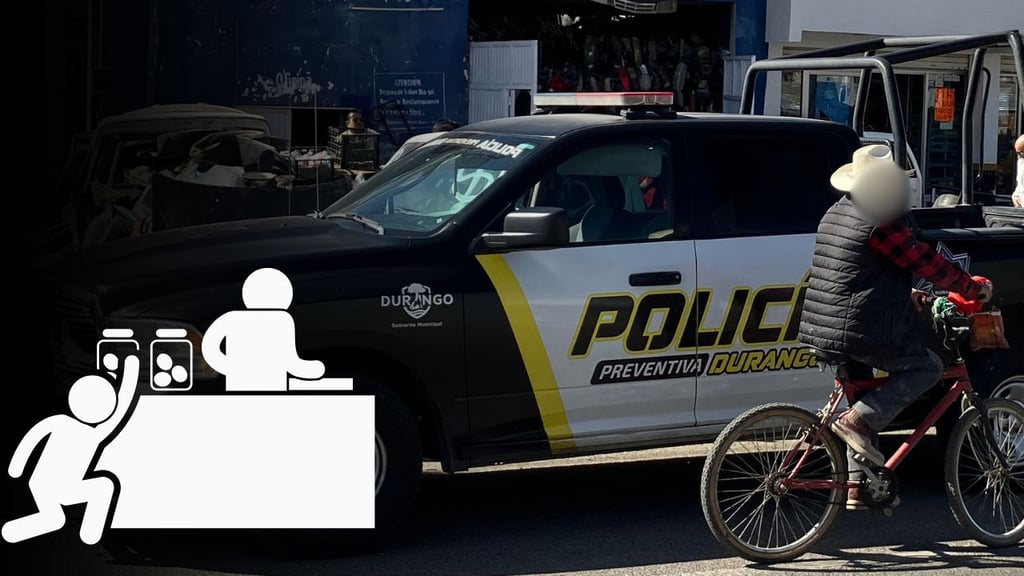 Sujeto fue grabado robando al interior de negocio de motocicletas, en la Valle del Sur
