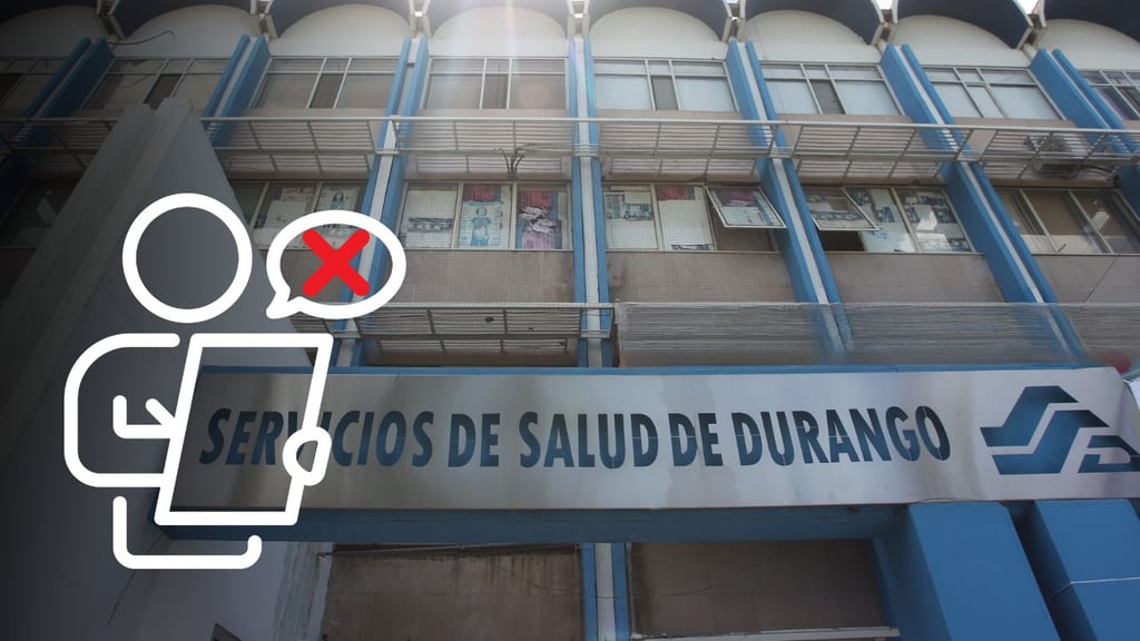 'Mal', así califica personal de salud el trabajo de Paco Segovia en el sindicato de Durango