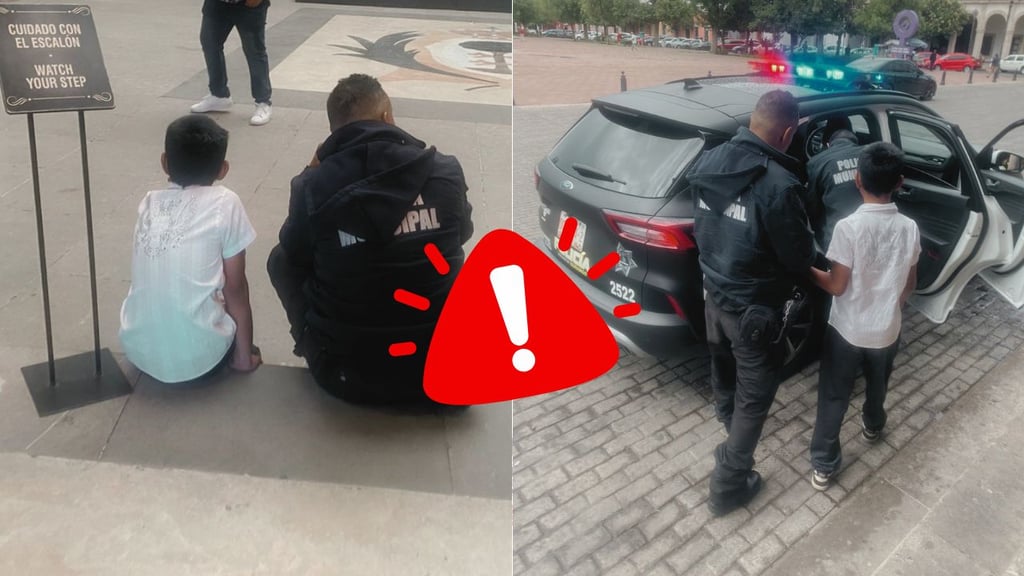 Resguardan al menor que se salió de su casa en Durango; autoridades darán seguimiento al caso